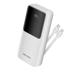 Powerbank 20000mAh Vention FHPW0/ 22.5W/ Blanca/ Incluye Cab | APLIUM