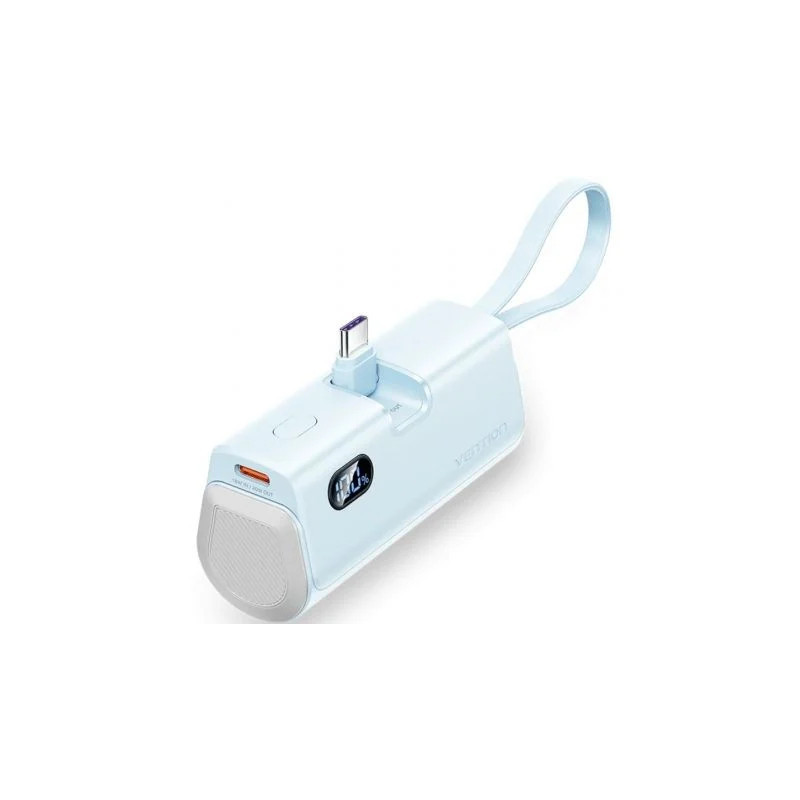 Powerbank 4800mAh Vention FHQL0/ 22.5W/ Azul | APLIUM