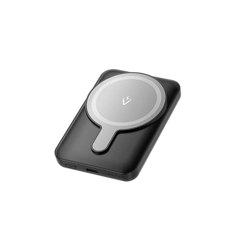 Powerbank 5000mAh Vention FHSB0/ 20W/ Wireless/ Negra