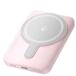 Powerbank 5000mAh Vention FHSP0/ 20W/ Wireless/ Rosa | APLIUM