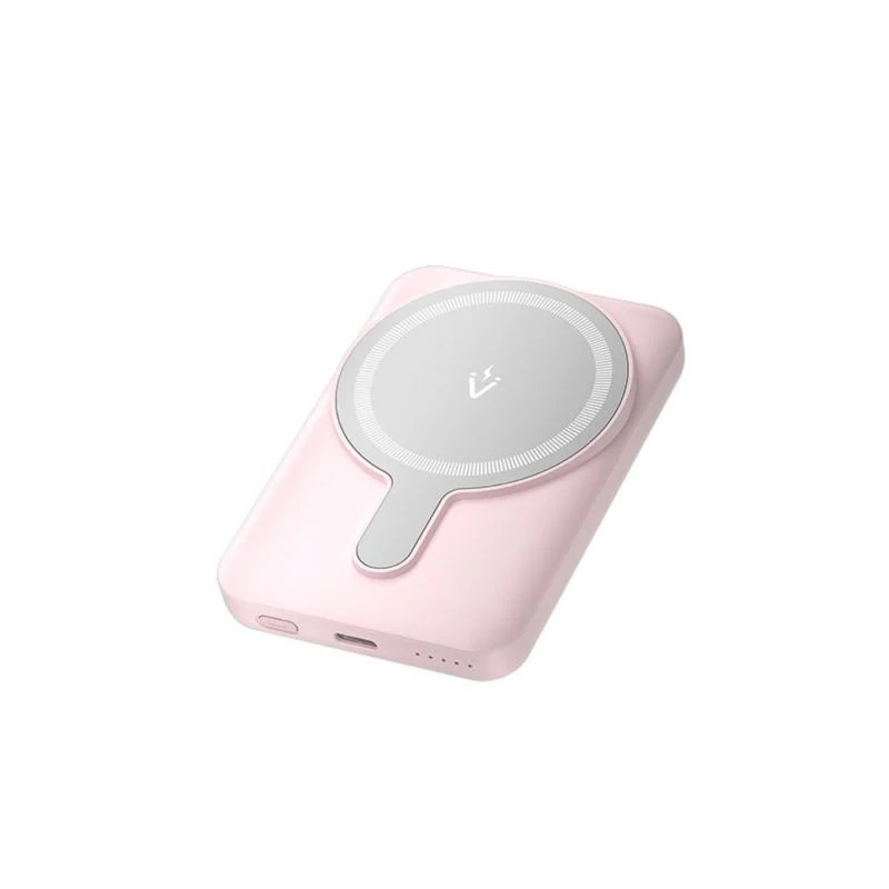 Powerbank 5000mAh Vention FHSP0/ 20W/ Wireless/ Rosa | APLIUM