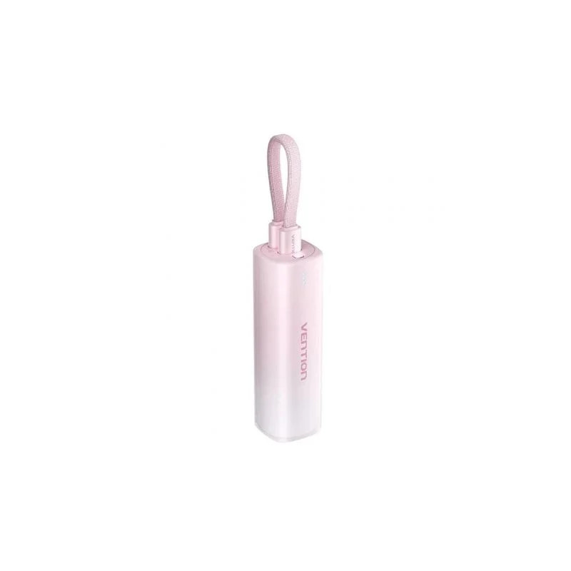 Powerbank 5000mAh Vention FHWR0/ 20W/ Rosa