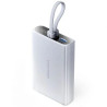 Powerbank 10000mAh Vention FHZM0/ 22.5W/ Gris/ Incluye Cable USB Tipo-