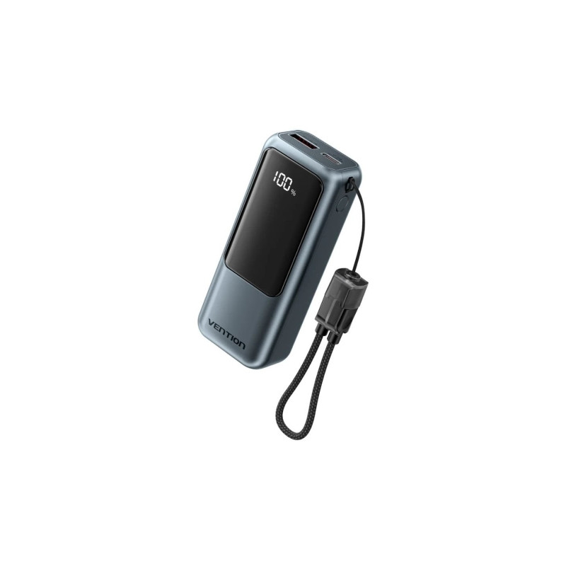 Powerbank 10000mAh Vention FKOH0/ 22.5W/ Gris