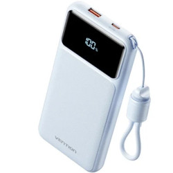 Powerbank 10000mAh Vention XGYL0-39-TY/ 22.5W/ Azul/ Incluye Cable USB