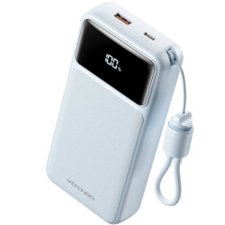 Powerbank 20000mAh Vention XGYL0-40-TY/ 22.5W/ Azul/ Incluye Cable USB