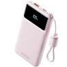 Powerbank 10000mAh Vention XGYP0-39-TY/ 22.5W/ Rosa/ Incluye Cable USB