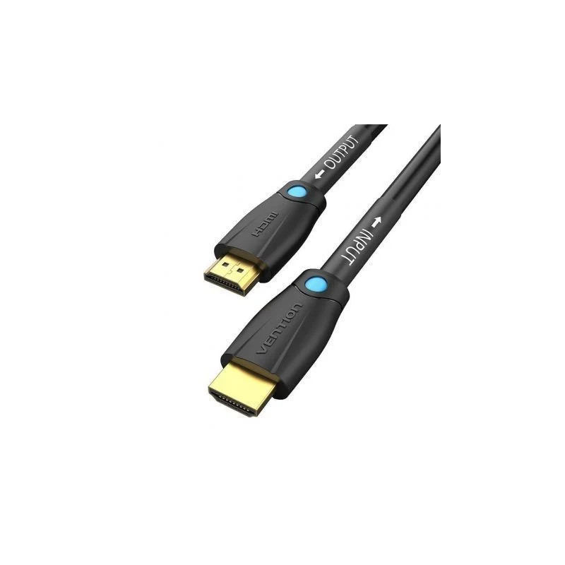 Cable HDMI 2.0 4K Vention AAMBQ/ HDMI Macho - HDMI Macho/ 20m/ Negro