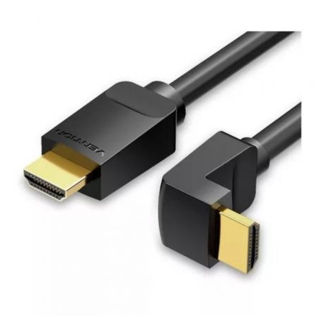 Cable HDMI 2.0 4K Acodado 90º Vention AARBI/ HDMI Macho - HDMI Macho/