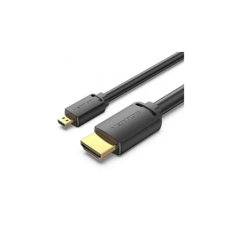 Cable Micro HDMI 2.0 4K Vention AGIBH/ HDMI Macho - Micro HDMI Macho/