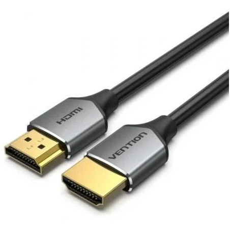 Cable HDMI 2.0 4K Vention ALEHF/ HDMI Macho - HDMI Macho/ 1m/ Gris