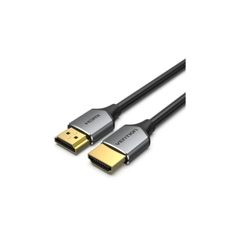 Cable HDMI 2.0 4K Vention ALEHI/ HDMI Macho - HDMI Macho/ 3m/ Gris