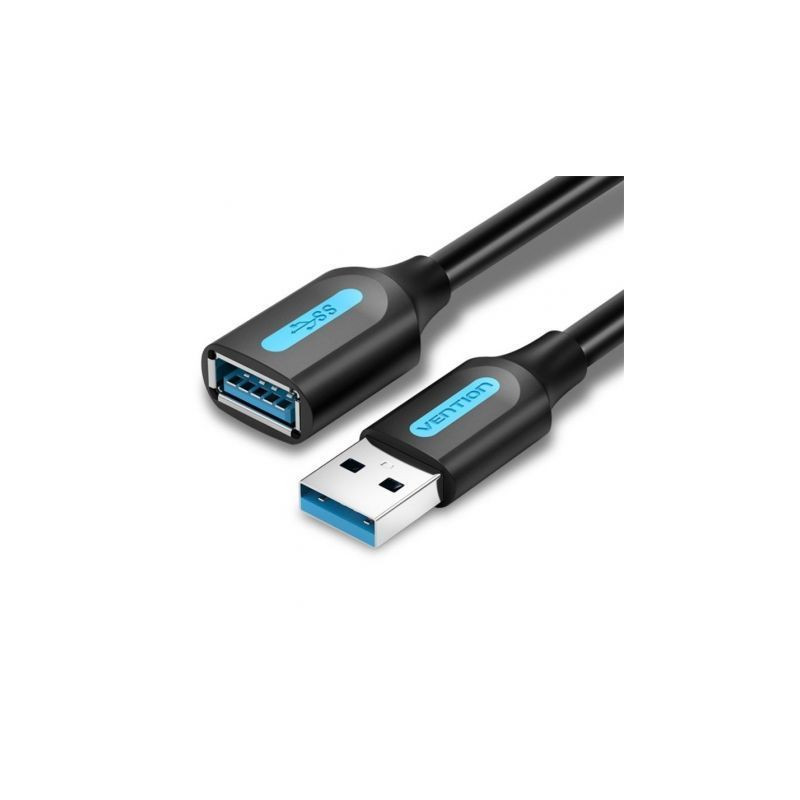 Cable Alargador USB 3.0 Vention CBHBF/ USB Macho - USB Hembra/ 5Gbps/