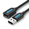 Cable Alargador USB 2.0 Vention CBIBF/ USB Macho - USB Hembra/ 480Mbps