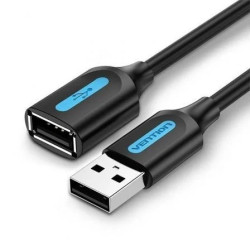 Cable Alargador USB 2.0 Vention CBIBJ/ USB Macho - USB Hembra/ 480Mbps