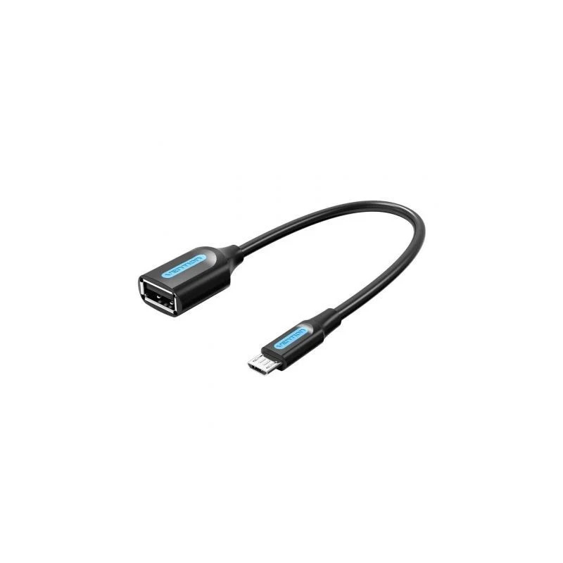 Cable USB 2.0 Vention CCUBB/ MicroUSB Macho - USB Hembra/ 480Mbps/ 15c