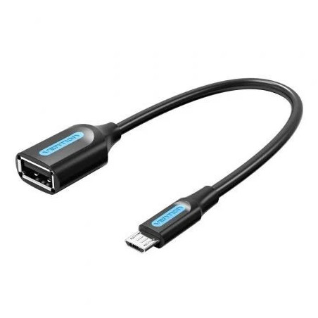 Cable USB 2.0 Vention CCUBB/ MicroUSB Macho - USB Hembra/ 480Mbps/ 15c