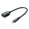 Cable USB 2.0 Vention CCUBB/ MicroUSB Macho - USB Hembra/ 480Mbps/ 15c