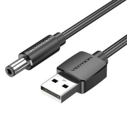 Cable Alimentación Vention CEYBD/ USB-A Macho - DC 5.5mm Macho/ 50cm/