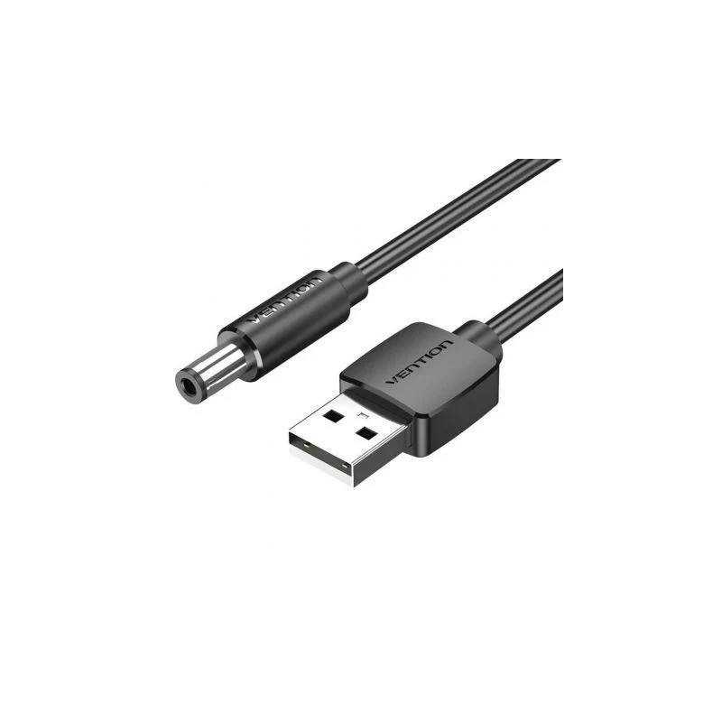 Cable Alimentación Vention CEYBD/ USB-A Macho - DC 5.5mm Macho/ 50cm/