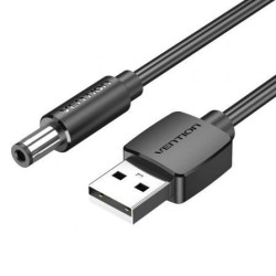 Cable Alimentación Vention CEYBG/ USB-A Macho - DC 5.5mm Macho/ 1.5m/