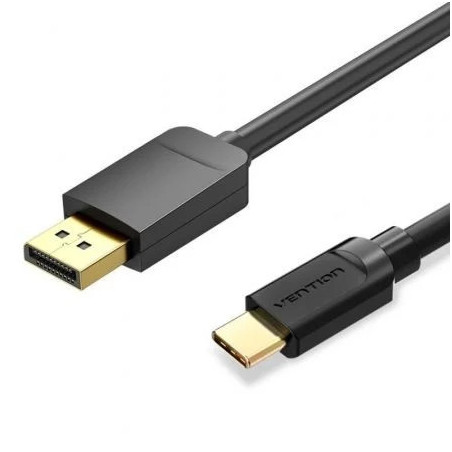 Cable Conversor Vention CGYBH/ USB Tipo-C Macho - DisplayPort Macho/ 2