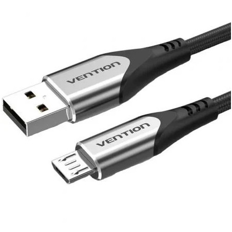 Cable USB 2.0 Vention COAHG/ USB Macho - MicroUSB Macho/ 480Mbps/ 1.5m