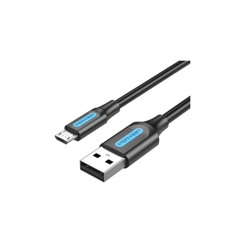 Cable USB 2.0 Vention COLBG/ USB Macho - MicroUSB Macho/ Hasta 60W/ 48