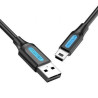 Cable USB 2.0 Vention COMBI/ USB Macho - MiniUSB Macho/ Hasta 10W/ 480