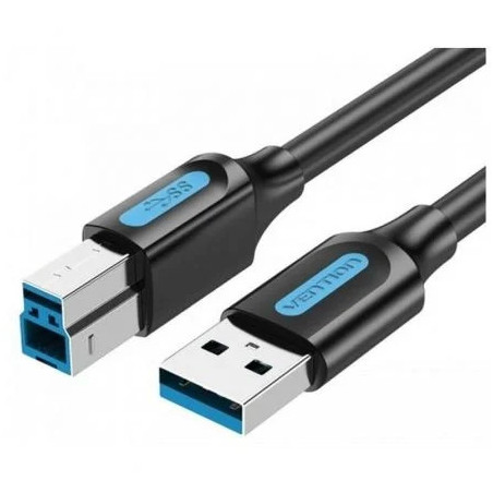 Cable USB 3.0 Vention COOBD/ USB Tipo-B Macho - USB Macho/ 5Gbps/ 50cm