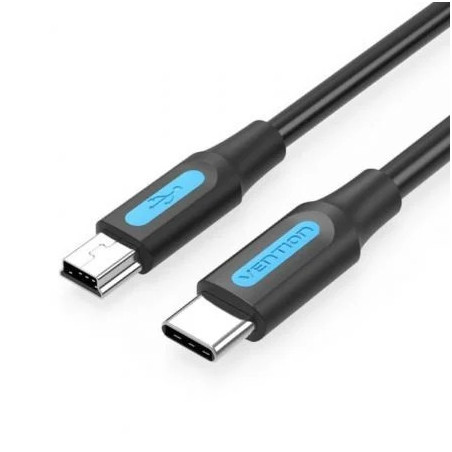 Cable USB 2.0 Tipo-C Vention COWBD/ USB Tipo-C Macho - MiniUSB Macho/
