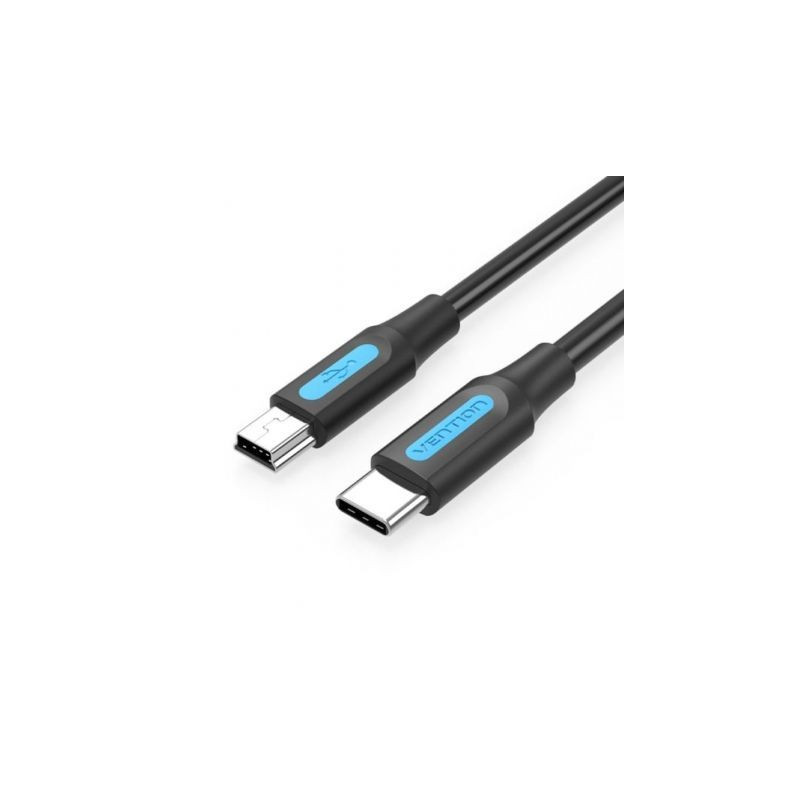 Cable USB 2.0 Tipo-C Vention COWBF/ USB Tipo-C Macho - MiniUSB Macho/