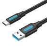 Cable USB 3.0 Tipo-C Vention COZBH/ USB Macho - USB Tipo-C Macho/ 5Gbp