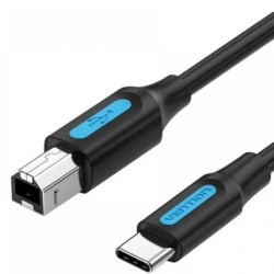 Cable USB 2.0 Impresora Vention CQUBF/ USB Tipo-B Macho - US | APLIUM