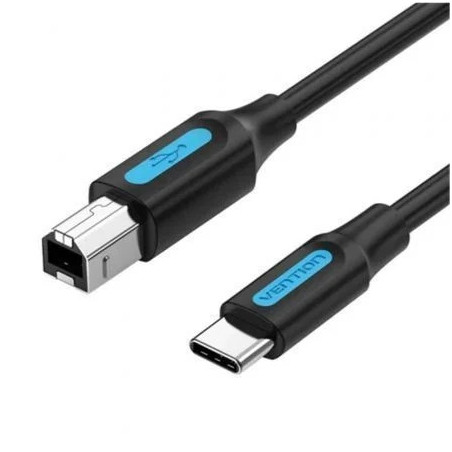 Cable USB 2.0 Tipo-C Vention CQUBH/ USB Tipo-B Macho - USB Tipo-C Mach