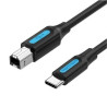 Cable USB 2.0 Tipo-C Vention CQUBH/ USB Tipo-B Macho - USB Tipo-C Mach
