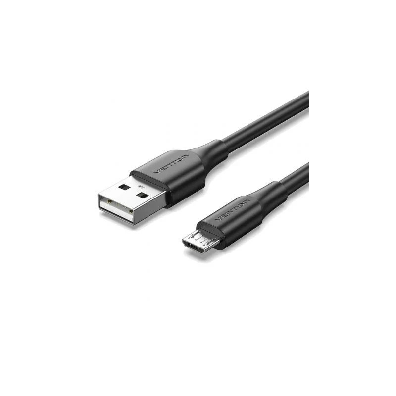 Cable USB 2.0 Vention CTIBF/ USB Macho - MicroUSB Macho/ 480Mbps/ 1m/