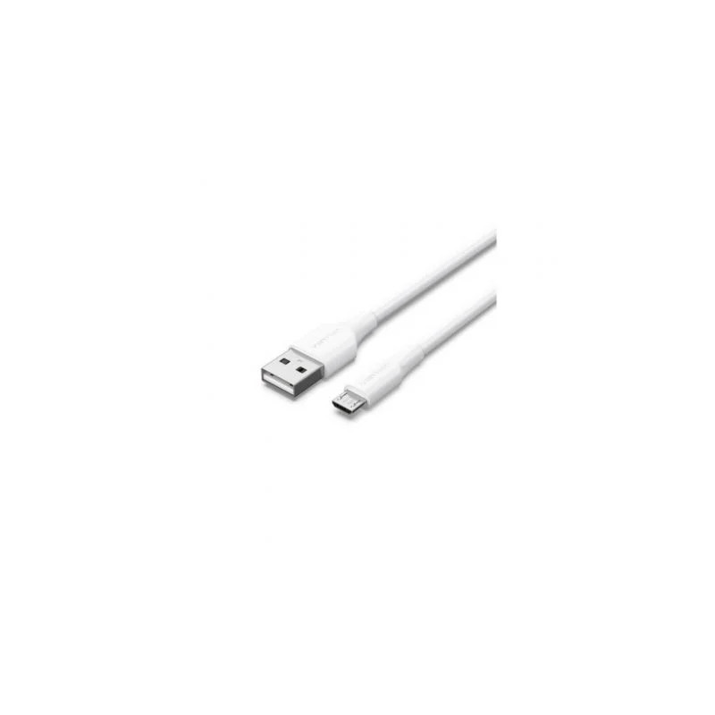 Cable USB 2.0 Vention CTIWF/ USB Macho - MicroUSB Macho/ Hasta 60W/ 48