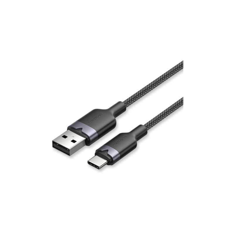 Cable USB 2.0 Tipo-C Vention CTNBF/ USB Tipo-C Macho - USB Macho/ Hast