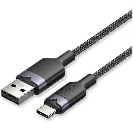 Cable USB 2.0 Tipo-C Vention CTNBF/ USB Tipo-C Macho - USB Macho/ Hast