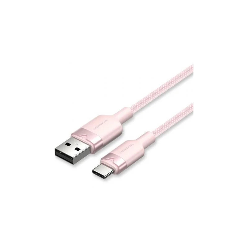 Cable USB 2.0 Tipo-C Vention CTNPF/ USB Tipo-C Macho - USB Macho/ Hast