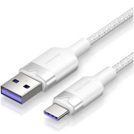 Cable USB 2.0 Tipo-C Vention CTOWF/ USB Tipo-C Macho - USB Macho/ Hast