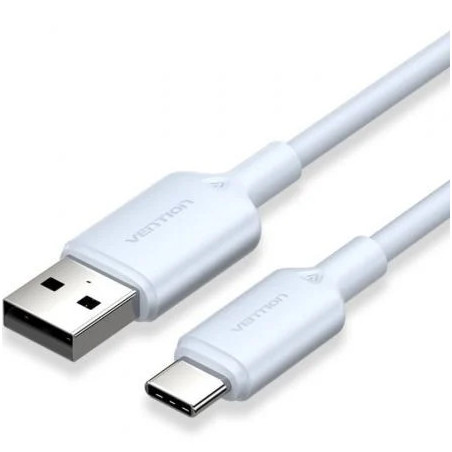 Cable USB 2.0 Tipo-C Vention CTQLF/ USB Tipo-C Macho - USB Macho/ Hast
