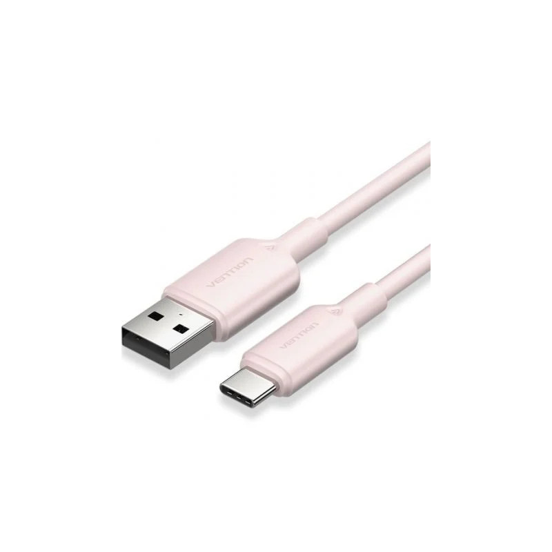 Cable USB 2.0 Tipo-C Vention CTQPH/ USB Tipo-C Macho - USB Macho/ Hast