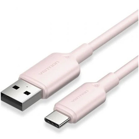 Cable USB 2.0 Tipo-C Vention CTQPH/ USB Tipo-C Macho - USB Macho/ Hast