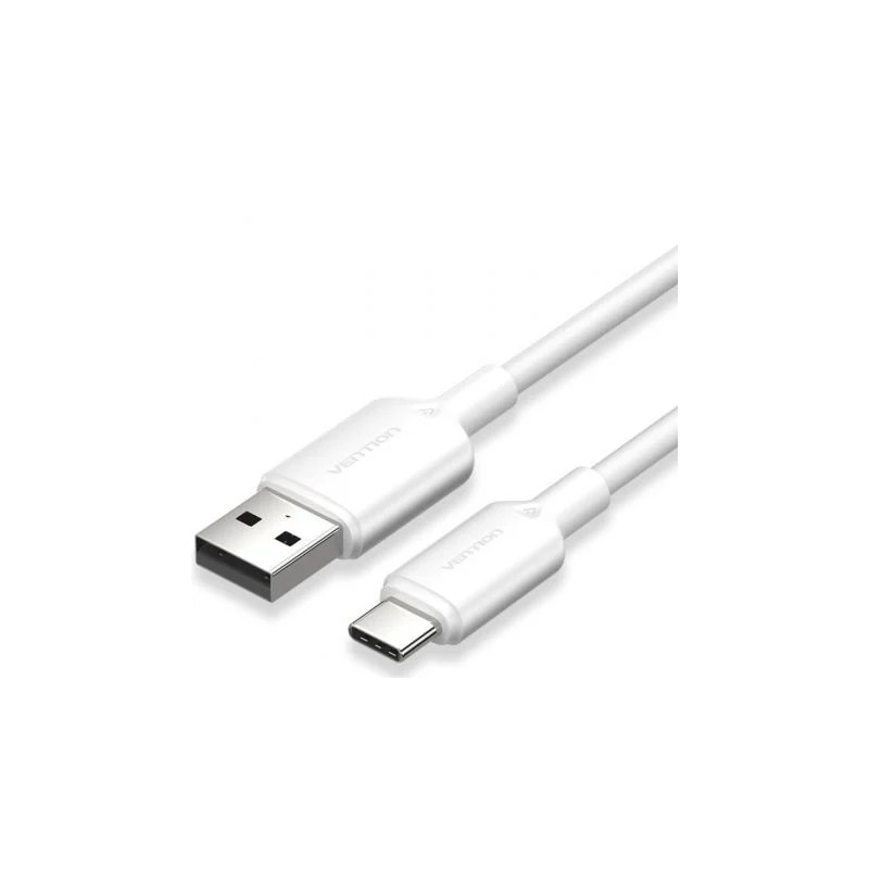 Cable USB 2.0 Tipo-C Vention CTQWH/ USB Tipo-C Macho - USB Macho/ Hast