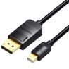 Cable Mini DisplayPort 1.4 4K Vention HAABH/ Mini DisplayPort Macho -