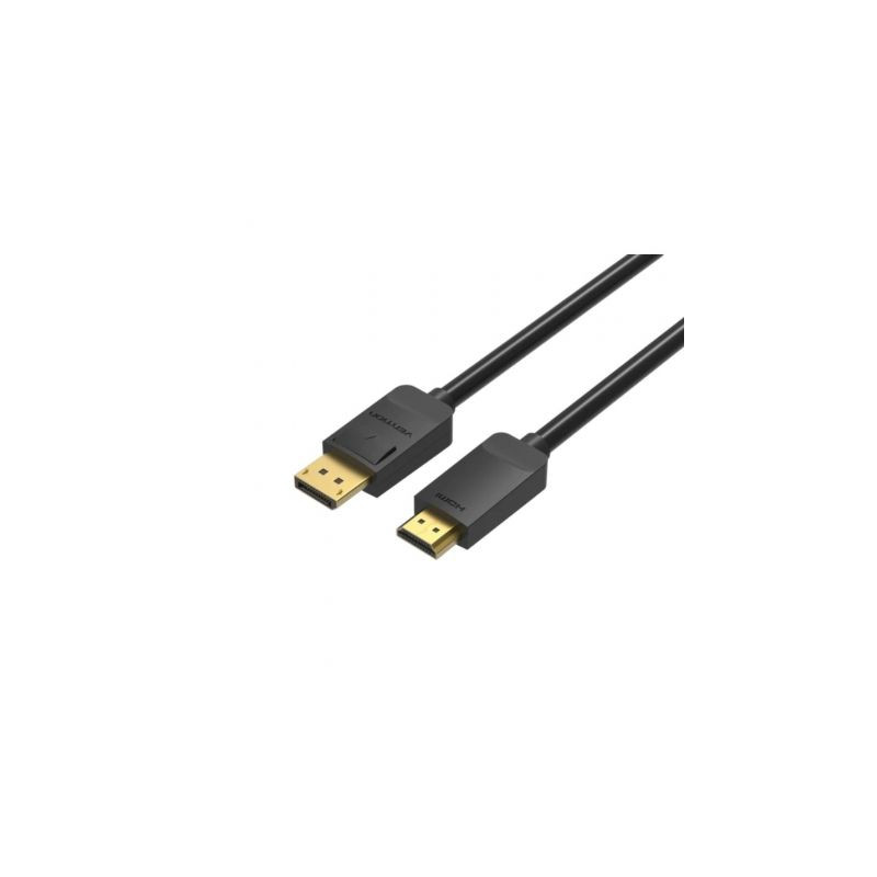 Cable Conversor Vention HADBG/ Displayport Macho - HDMI Macho/ 1.5m/ N