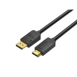 Cable Conversor Vention HADBH/ Displayport Macho - HDMI Macho/ 2m/ Neg