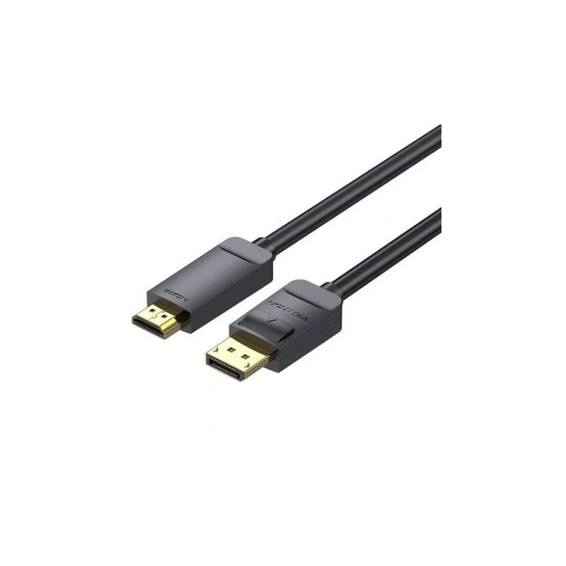 Cable Conversor Vention HAGBI/ DisplayPort Macho - HDMI 4K Macho/ 3m/